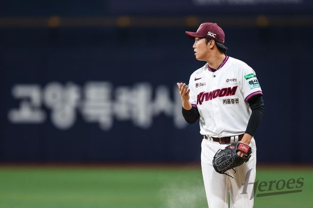 고척돔에 돌아온 키움 에이스 안우진