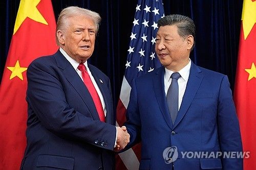트럼프 미국 대통령과 시진핑 중국 국가주석