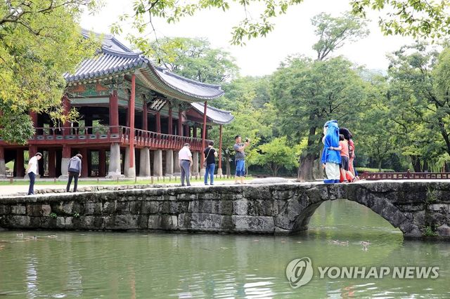 남원 광한루원의 오작교
