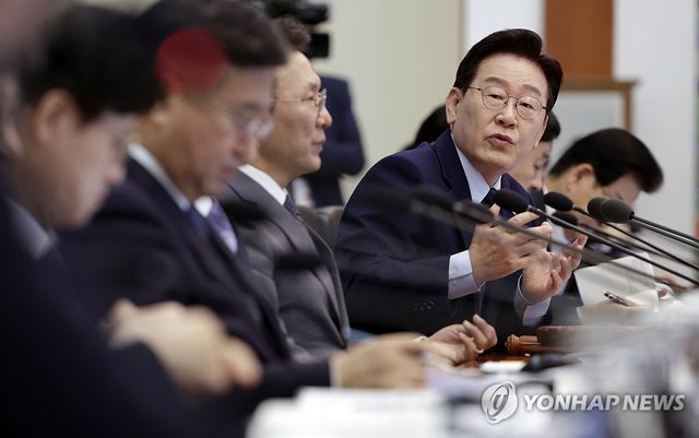 발언하는 이재명 대통령