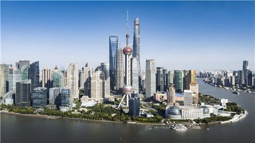 APEC 고위관리회의가 열리는 상하이 전경