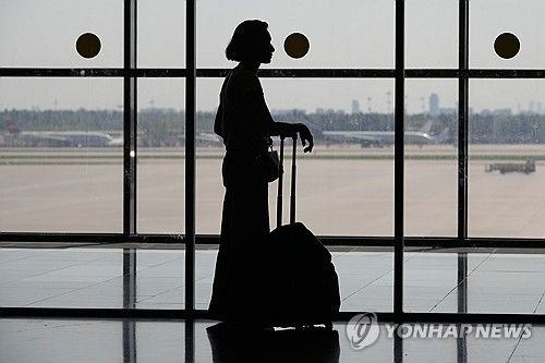 러시아 셰레메티예보 국제공항의 승객