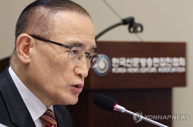 위성락 국가안보실장, 편집인협회 간담회