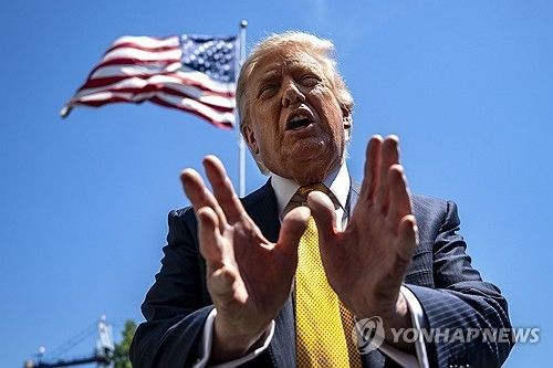 도널드 트럼프 미국 대통령