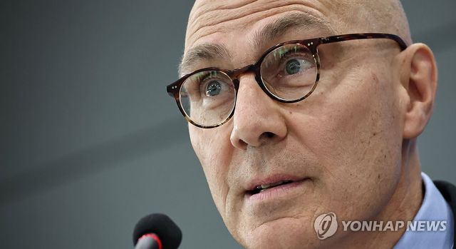 볼커 튀르크 유엔 인권최고대표 기자회견