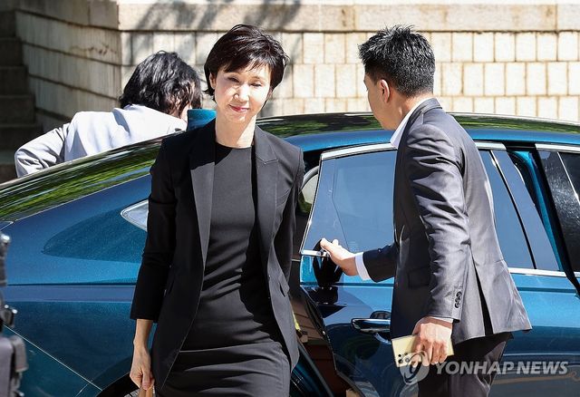 조정기일 출석하는 노소영 관장