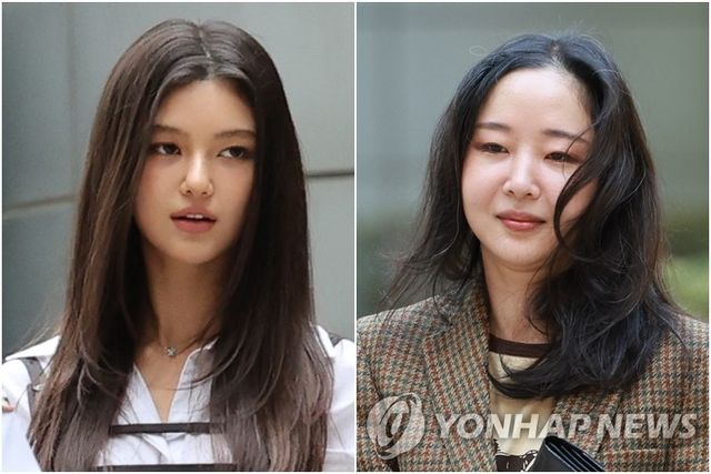 뉴진스 다니엘(왼쪽)과 민희진 전 어도어 대표