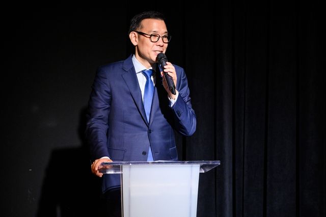 고홍명·함은숙 문화재단 초대 이사장 맡은 가수 김진표(한국파이롯트 공동대표)
