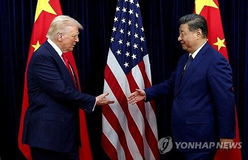 도널드 트럼프 미 대통령(좌)과 시진핑 중국 국가 주석