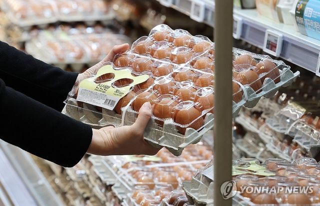 지난달 19일 서울의 한 마트에서 판매되고 있다. [연합뉴스 자료사진. 재판매 및 DB 금지] 사진은 기사와 관계 없음.