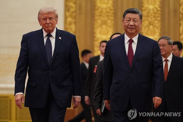 트럼프 미국 대통령(왼쪽)과 시진핑 중국 국가주석