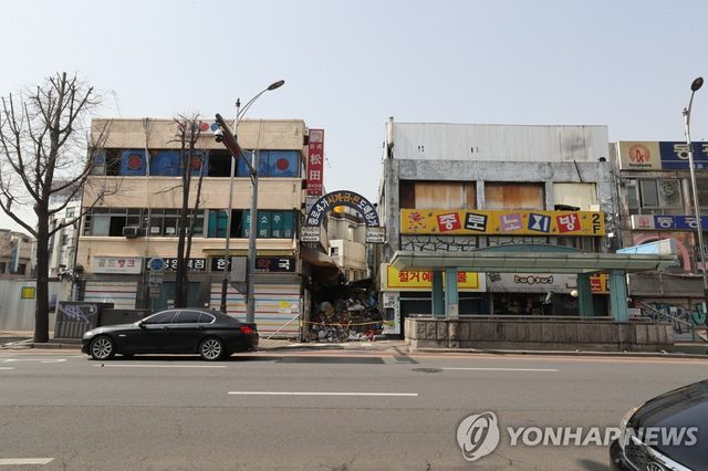 재개발 앞둔 종로4가 세운4구역