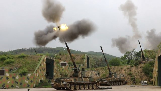 육군 제22보병사단 사격 훈련