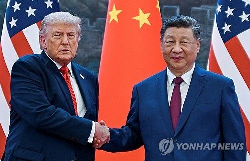 트럼프 미국 대통령(왼쪽)과 시진핑 중국 국가주석