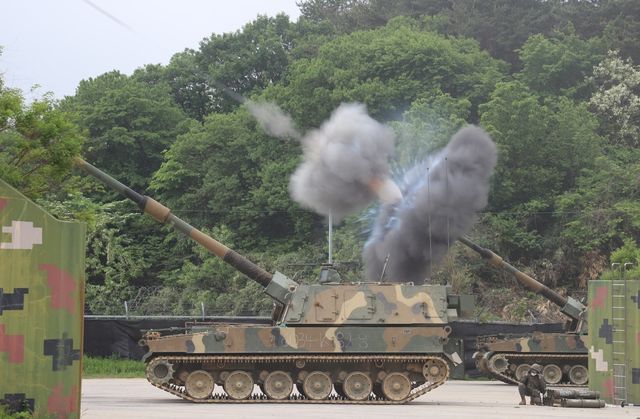 육군 제22보병사단 사격 훈련
