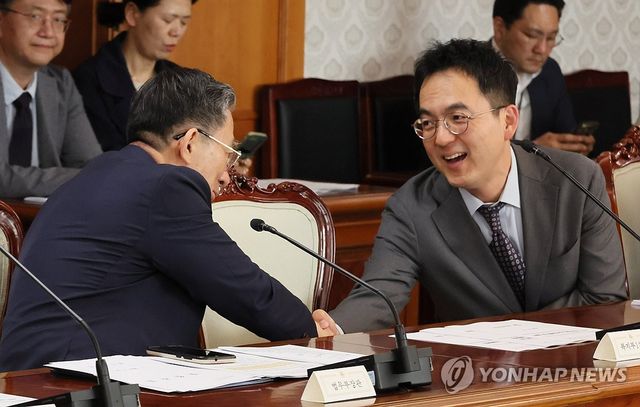 정성호 장관과 구자현 검찰총장 대행