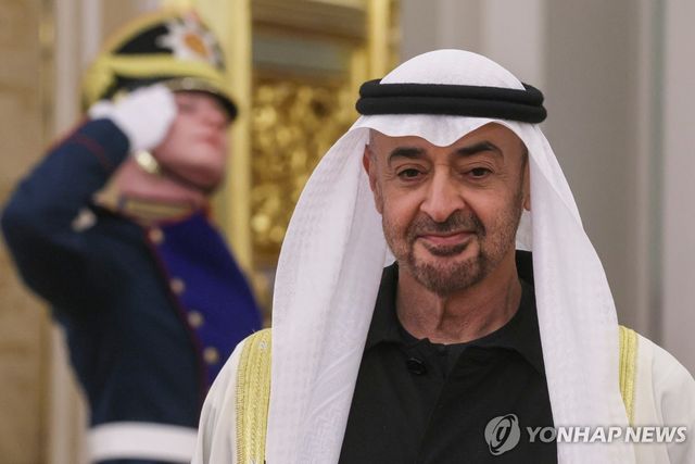 셰이크 무함마드 빈 자예드 알나하얀 UAE 대통령