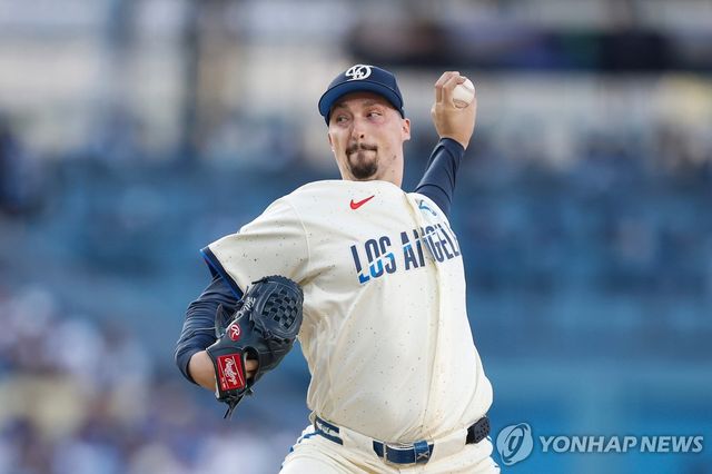 다저스 좌완 블레이크 스넬