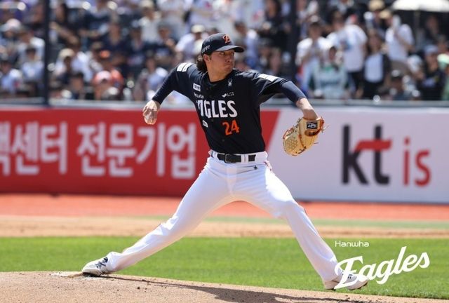 KBO리그 데뷔승을 따낸 화이트