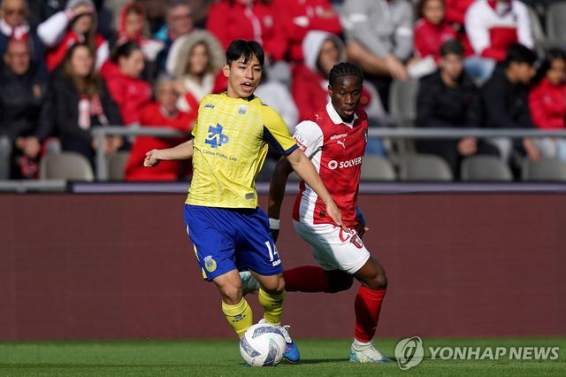 이현주의 경기 장면