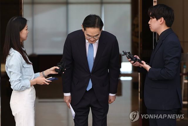 사죄 인사하는 이재용 회장
