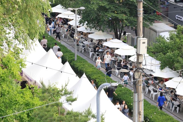 지난해 경춘선 공릉숲길 커피축제 모습