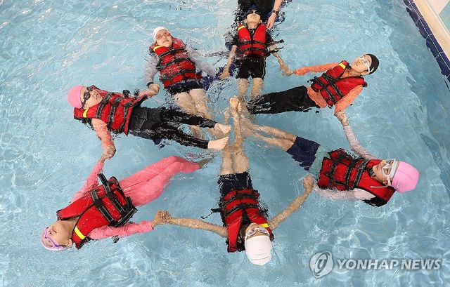 여름철 수난사고 대비 생존수영 교육