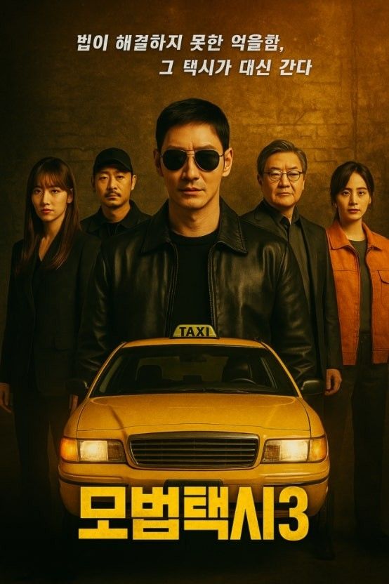 드라마 <모범택시> 포스터