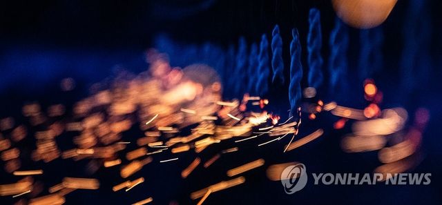 안동 하회 선유줄불놀이 '불꽃의 향연'