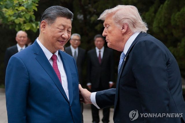 트럼프 미국 대통령과 시진핑 중국 국가주석