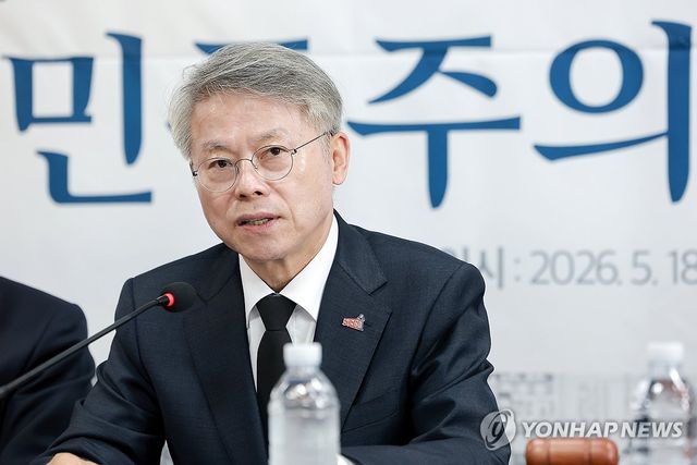 발언하는 민주당 민형배 전남광주통합시장 후보