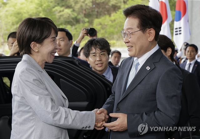 안동에서 다시 만난 한일 정상