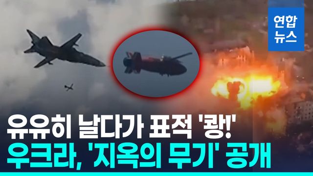 [영상] "적진 더 깊숙이 타격"…우크라, 자체개발 '활공폭탄' 투입 임박 - 2
