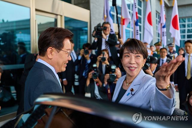 이재명 대통령과 다카이치 총리