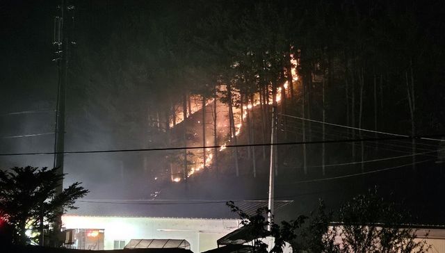 홍천 내면 산불