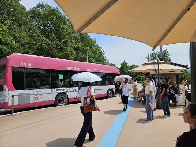 일상 관광 유지되는 안동 하회마을