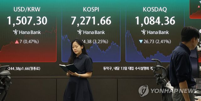 환율 하루 만에 다시 상승, 1,507.8원…한 달 반 만에 최고