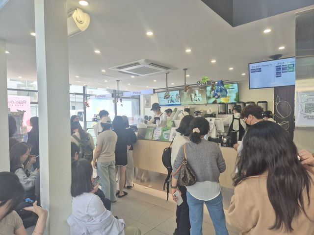 '차백도' 신촌점 내부