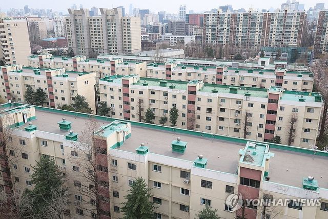 강남의 한 아파트 단지