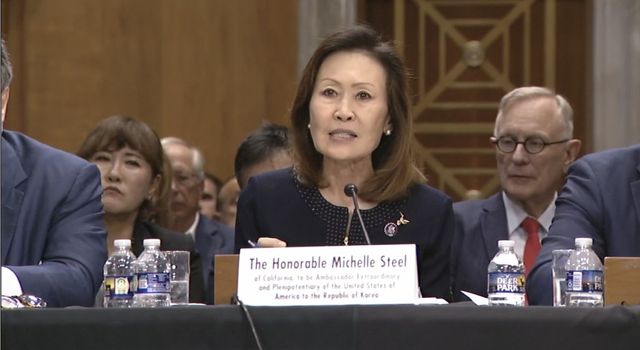 인준청문회 나온 미셸 스틸 주한미국대사 후보자 