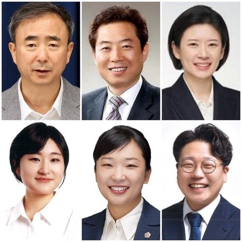 광주 광산을 국회의원 보궐 6명 후보등록