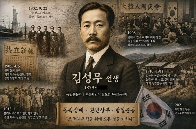 연해주 독립유공자 김성무 선생