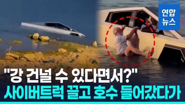 [영상] "잠수함이야? 사이버트럭이야?" 웨이드모드 켜고 들어갔는데 - 2