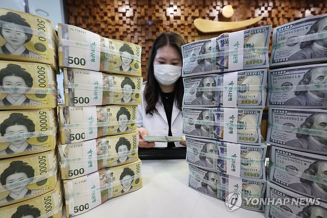 원화와 달러화
