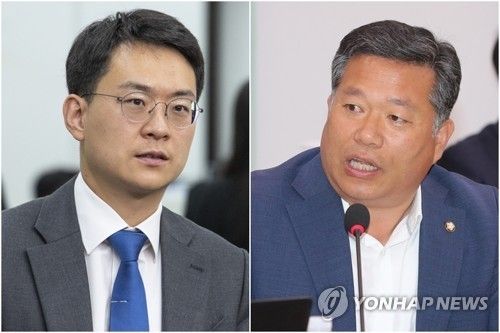 민주당 박지원·무소속 김종회 후보