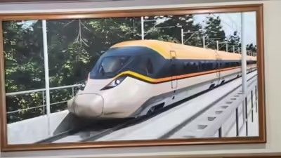 인도 첫 국산 총알열차 디자인 사진