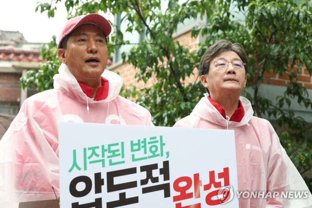 오세훈의 출정 대시민 메시지