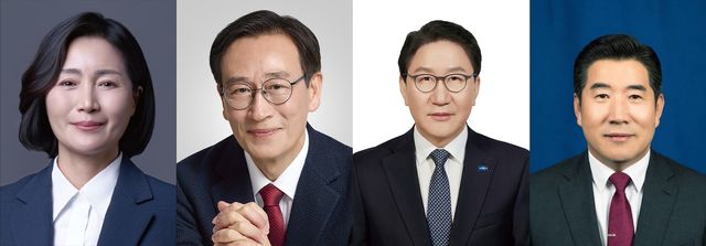 4자 구도 기장군수 후보