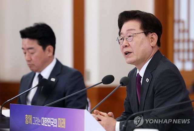 발언하는 이재명 대통령