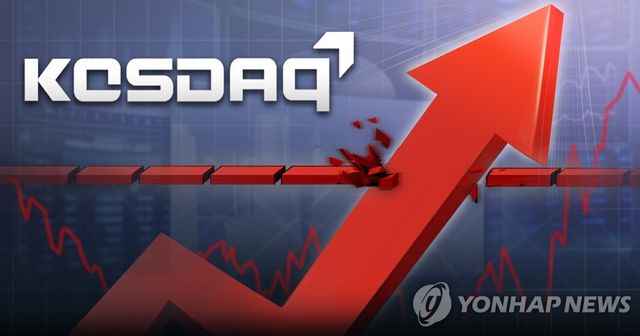 코스닥 최고치 경신 (PG)